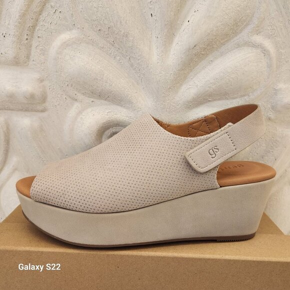 Gentle Souls Leather "Nyssina" Platform sandals. NIB. Size 6.5 - Picture 2 of 10